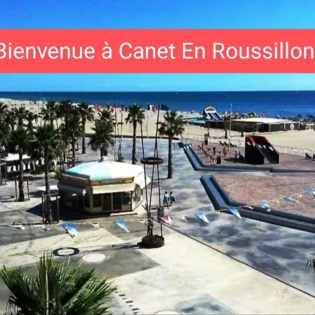شقة Les Palmiers 4 Personnes 50m De La Parking