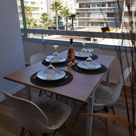 Les Palmiers 4 Personnes 50m De La Parking