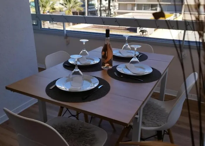 Les Palmiers 4 Personnes 50m De La Parking